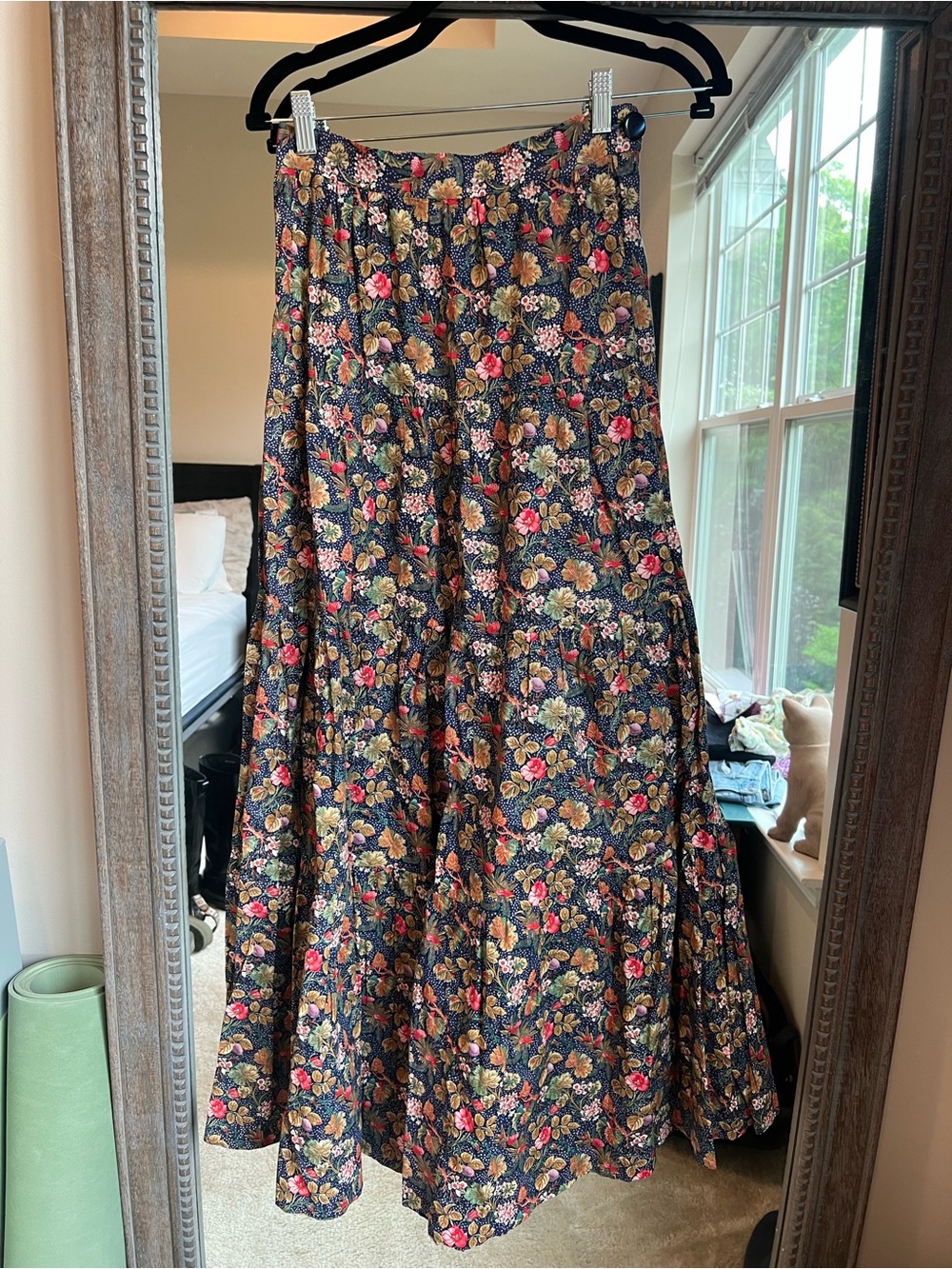 Vintage Handmade Tiered Maxi Skirt - Picture 1 of 5